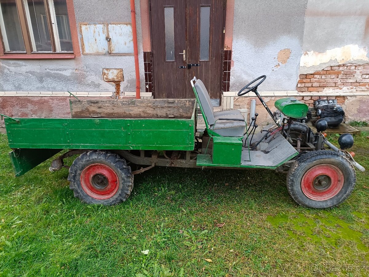 traktor traktůrek malotraktor korba předválečný Opel - 16