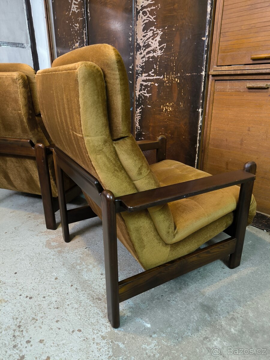 Párová čalouněná křesla Barbora - 16