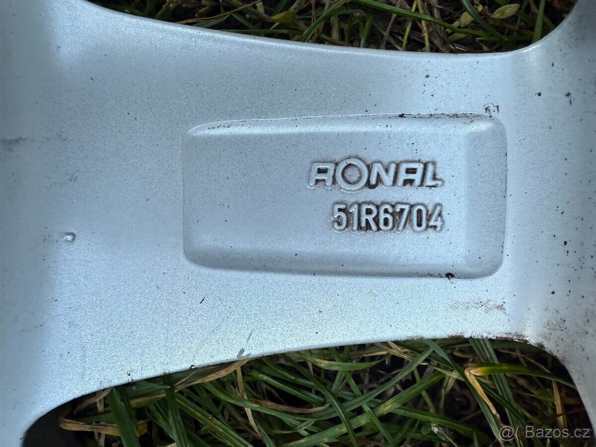Kompletní letní Alu kola RONAL - 205/55 R16 - 4x108 - 16