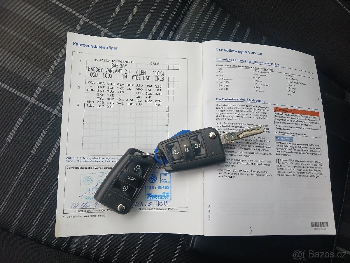 Volkswagen Golf 2,0 VII TDI 110KW DSG KOMBI - 16