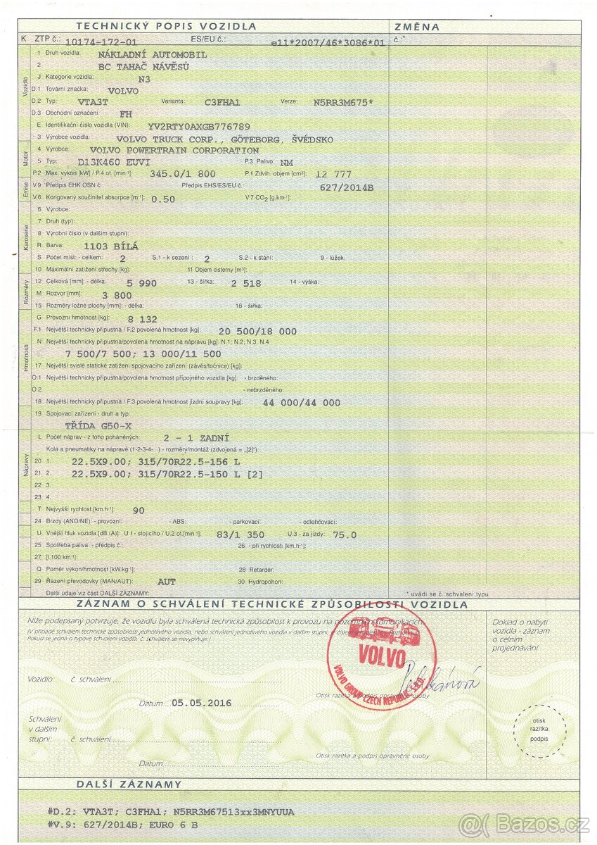 VOLVO FH 460 EURO 6 - 16