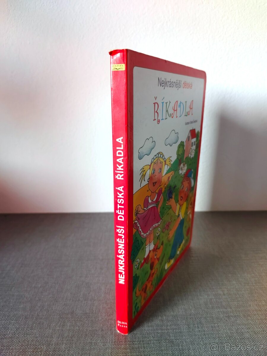 Dětská knížka- Naše zvířata, Nejkrásnější dětská říkadla - 16