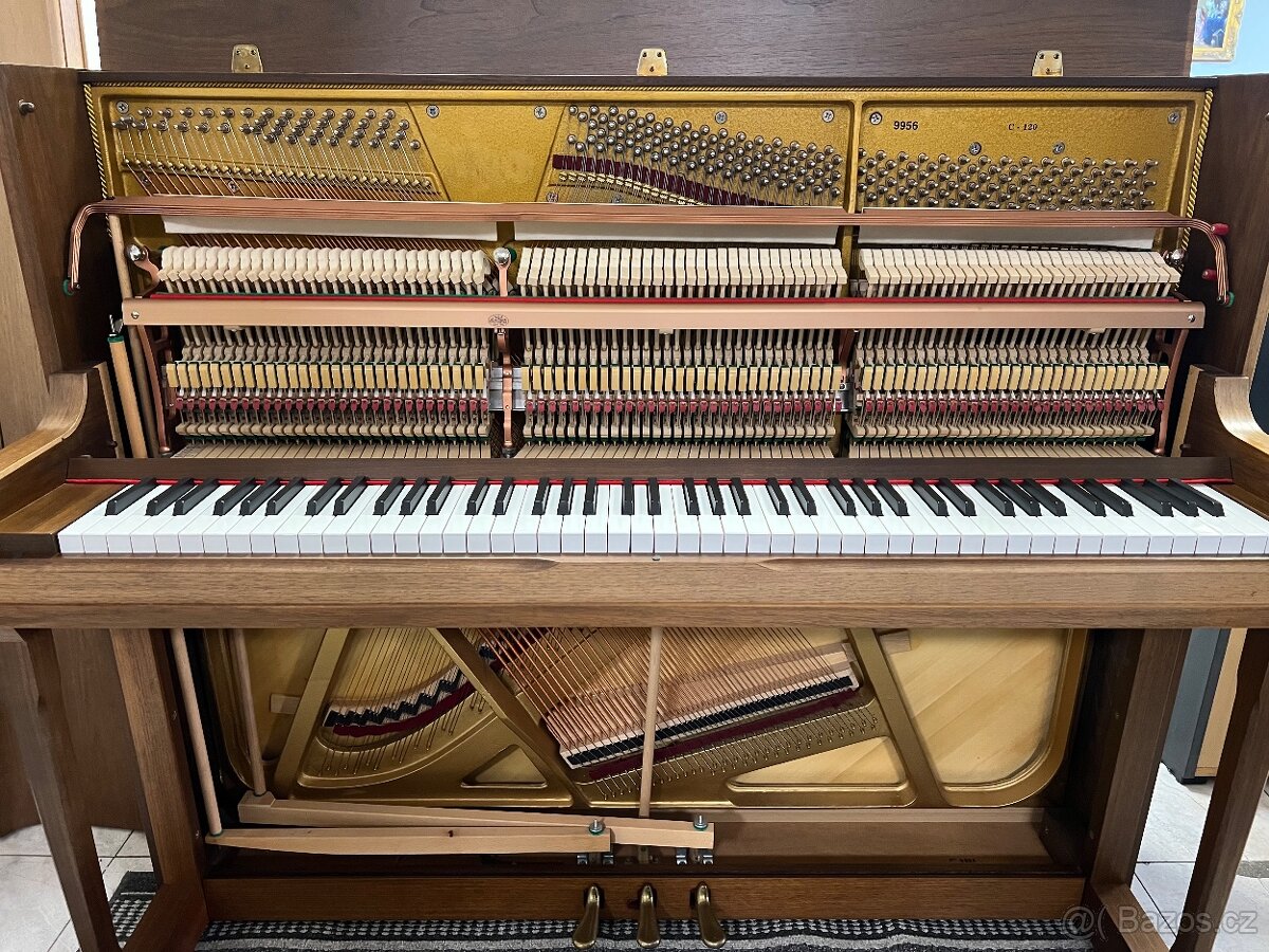 České piano Klug &Sperl C-120 se zárukou 5 let, doprava. - 16