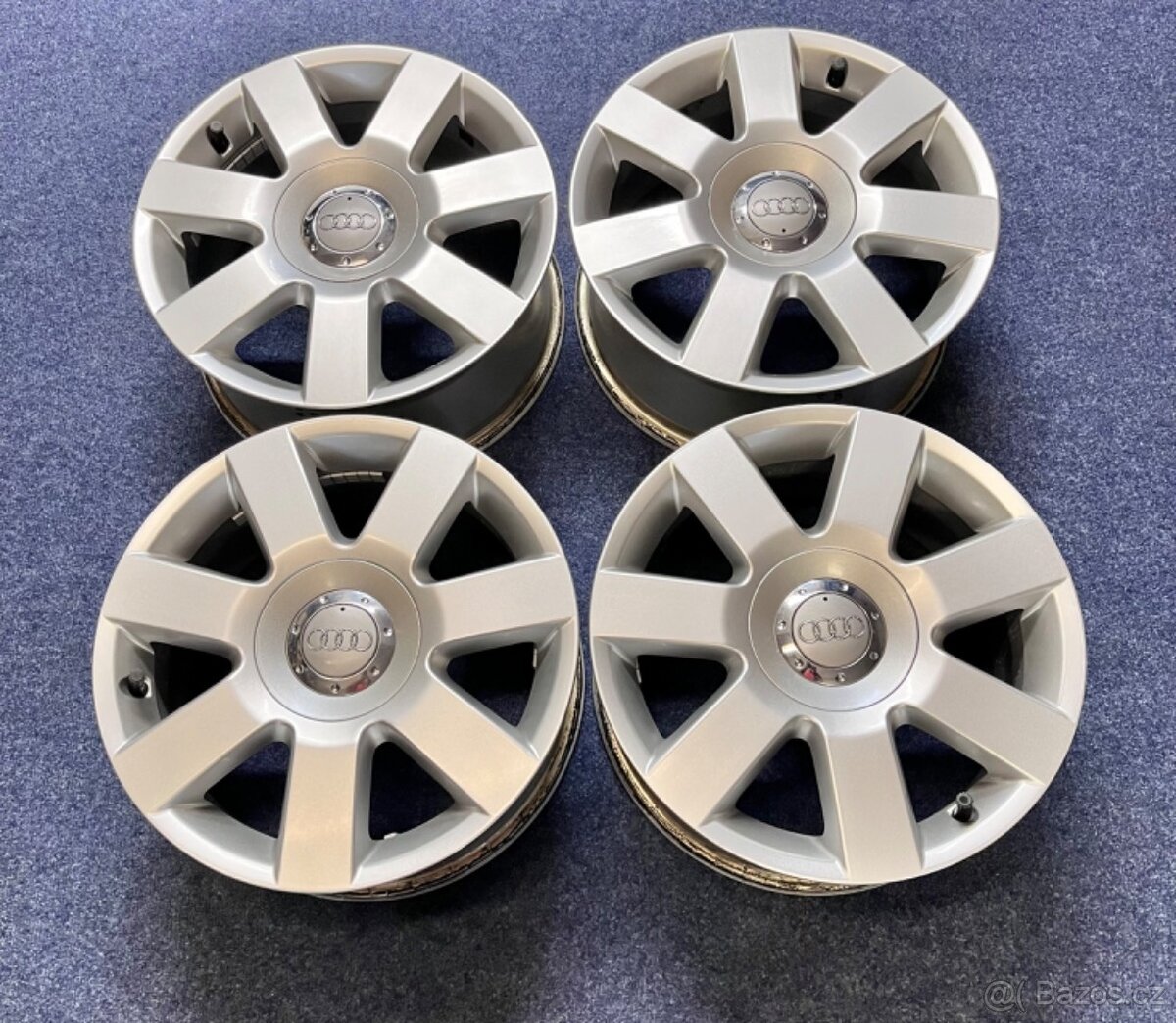 5x100 R16 originál alu Audi - TOP STAV - 16