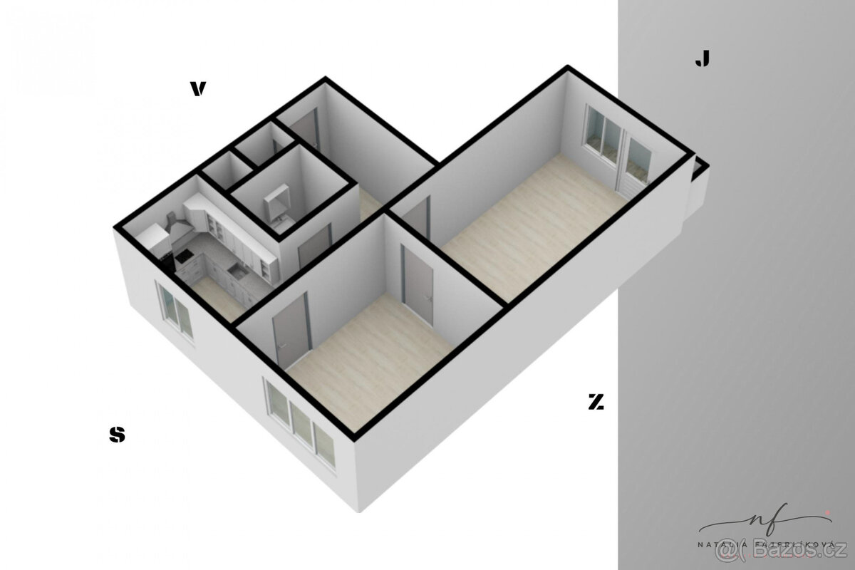 Prodej 2+1 s balkonem - 16
