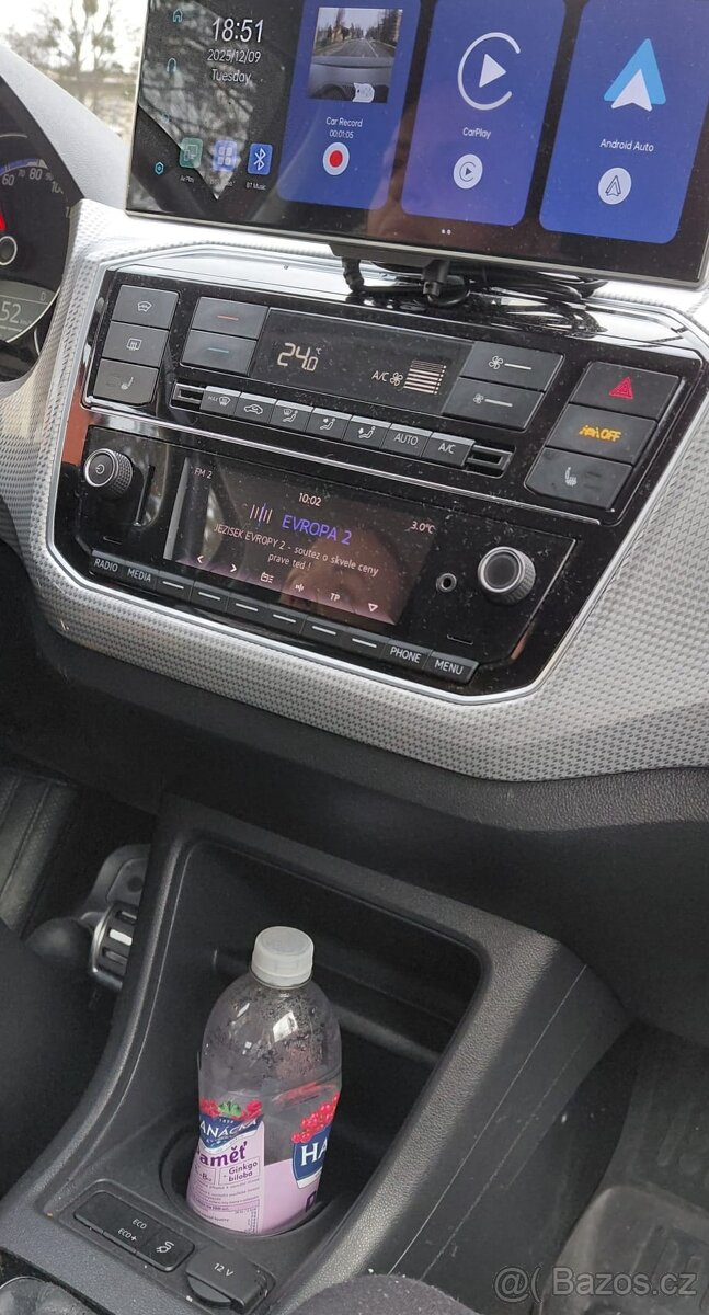 ✨️VW e-Up 36.8kWh 2022 61kW Vyhř. sedačky Nezávislé topení - 16