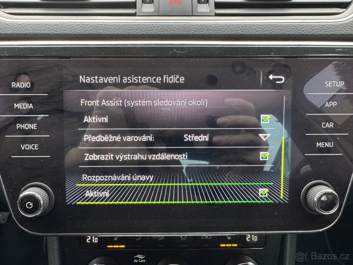 SUPERB 2.0TDI 110kW STYLE+ ACC LED KOUPENO V ČR ODPOČET DPH - 16