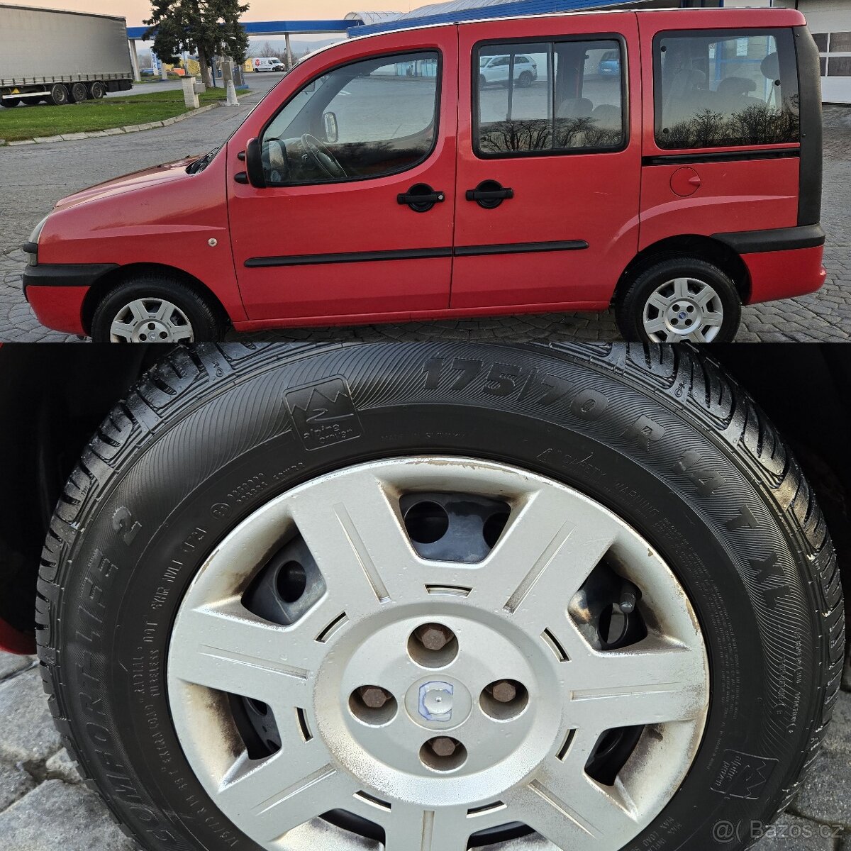 FIAT DOBLÓ 1,9 JTD 7 MÍST , KLIMA, EL.OKNA, MAXI - LONG TOP - 16
