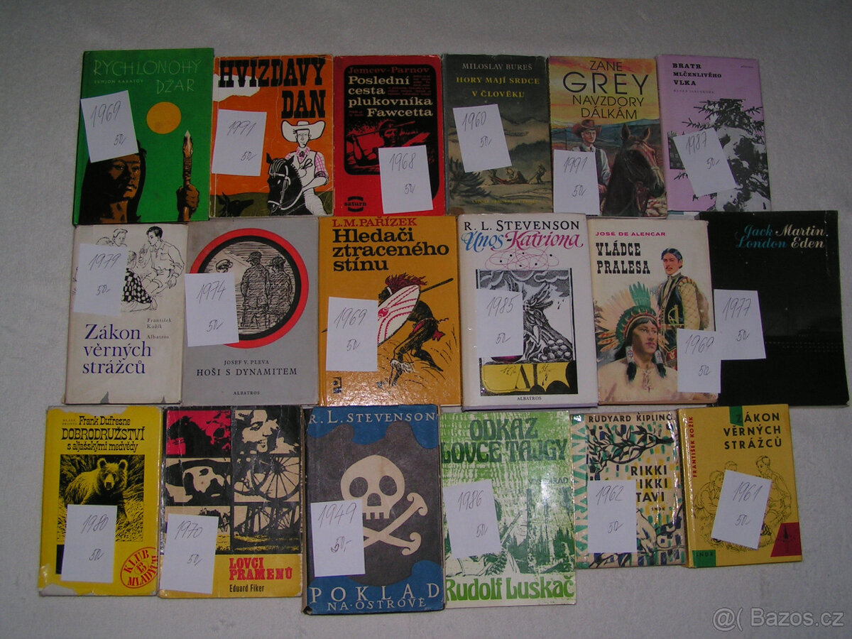 Staré dobrodružné knihy - 16