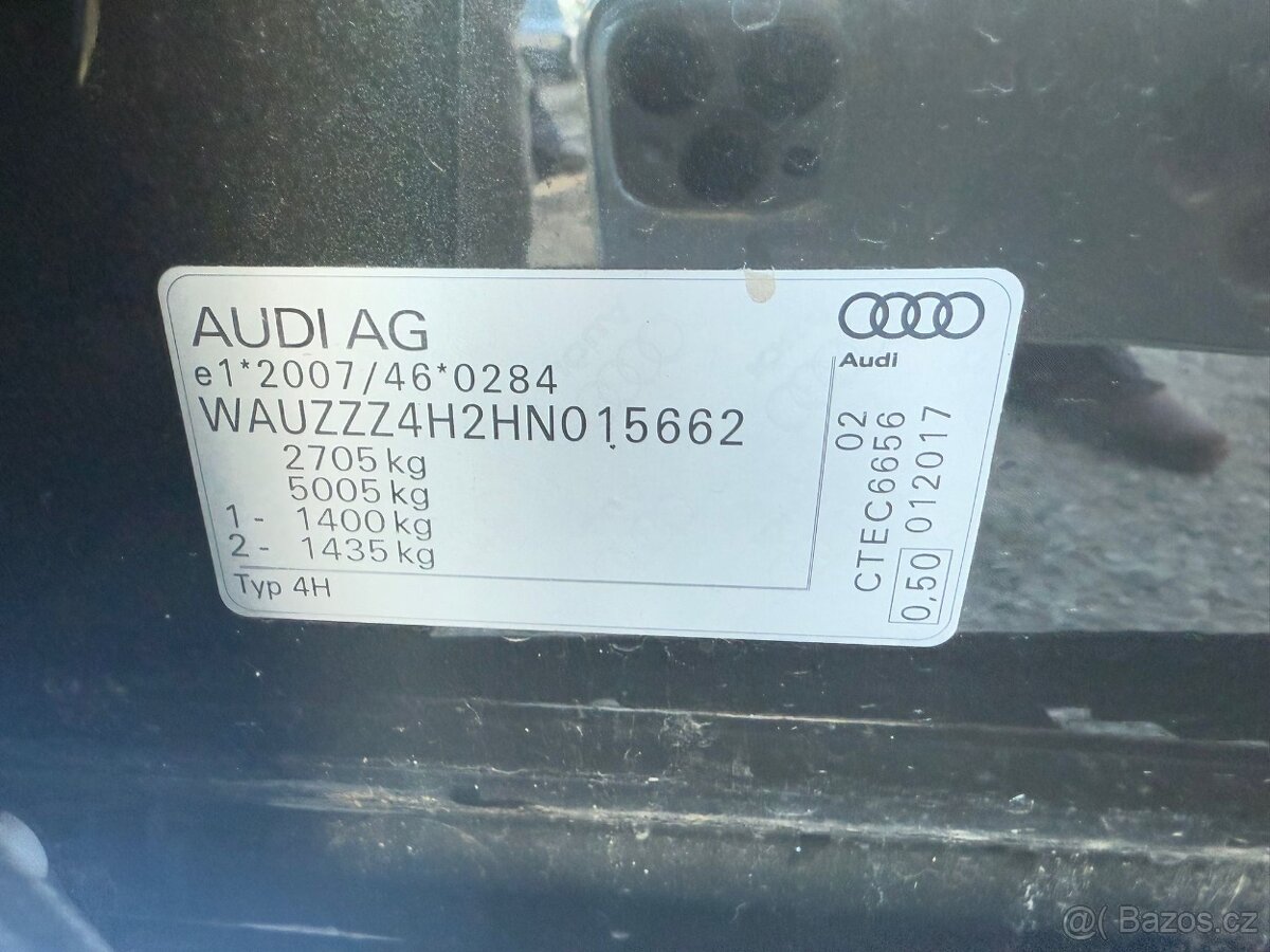 Audi A8 4.2TDi QA night vision motor start 2017 - 16