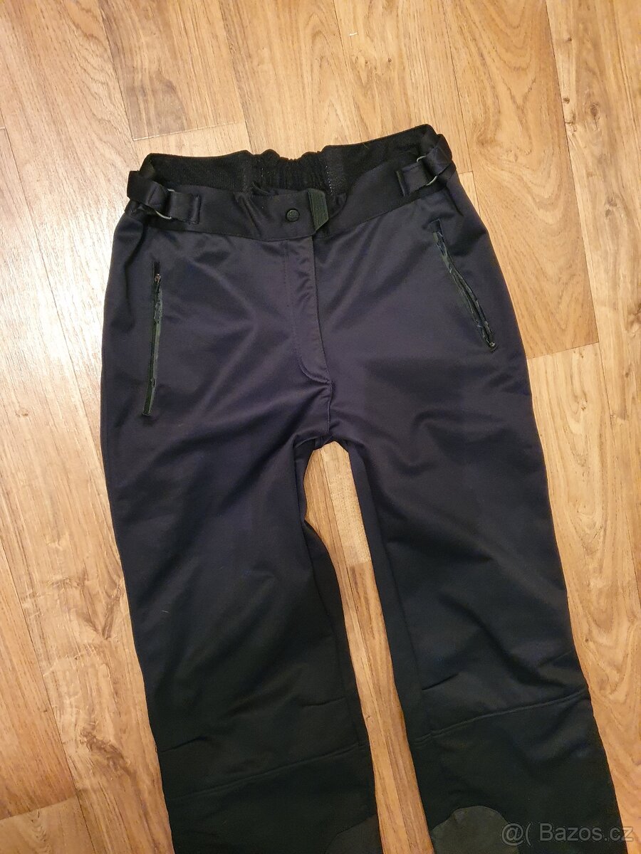 Cerne damske lyzarske kalhoty oteplovaky Crivit L/40 - 16