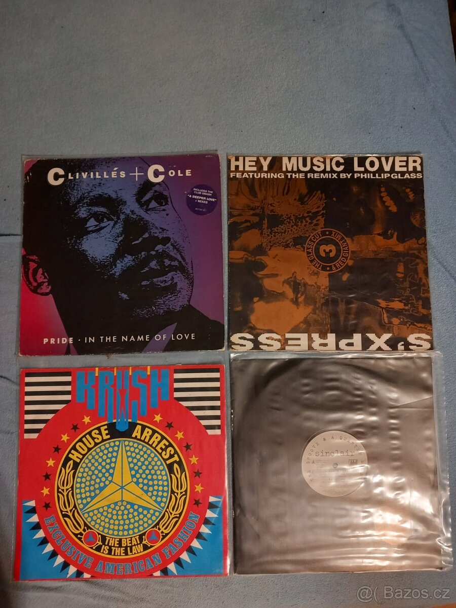 Zahraniční gramodesky hudba 66ks - 16