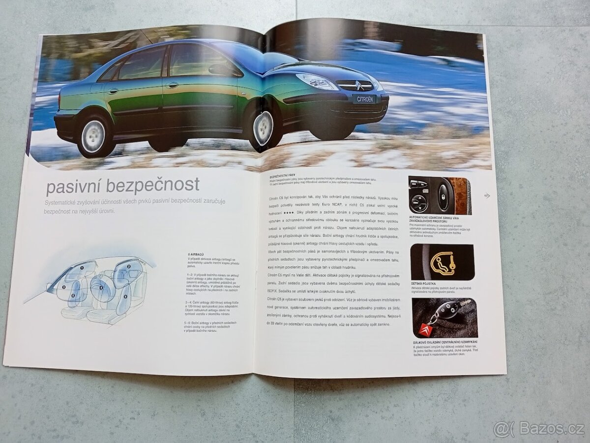 Citroen C5 - katalogy, prospekty - doprava v ceně - 16