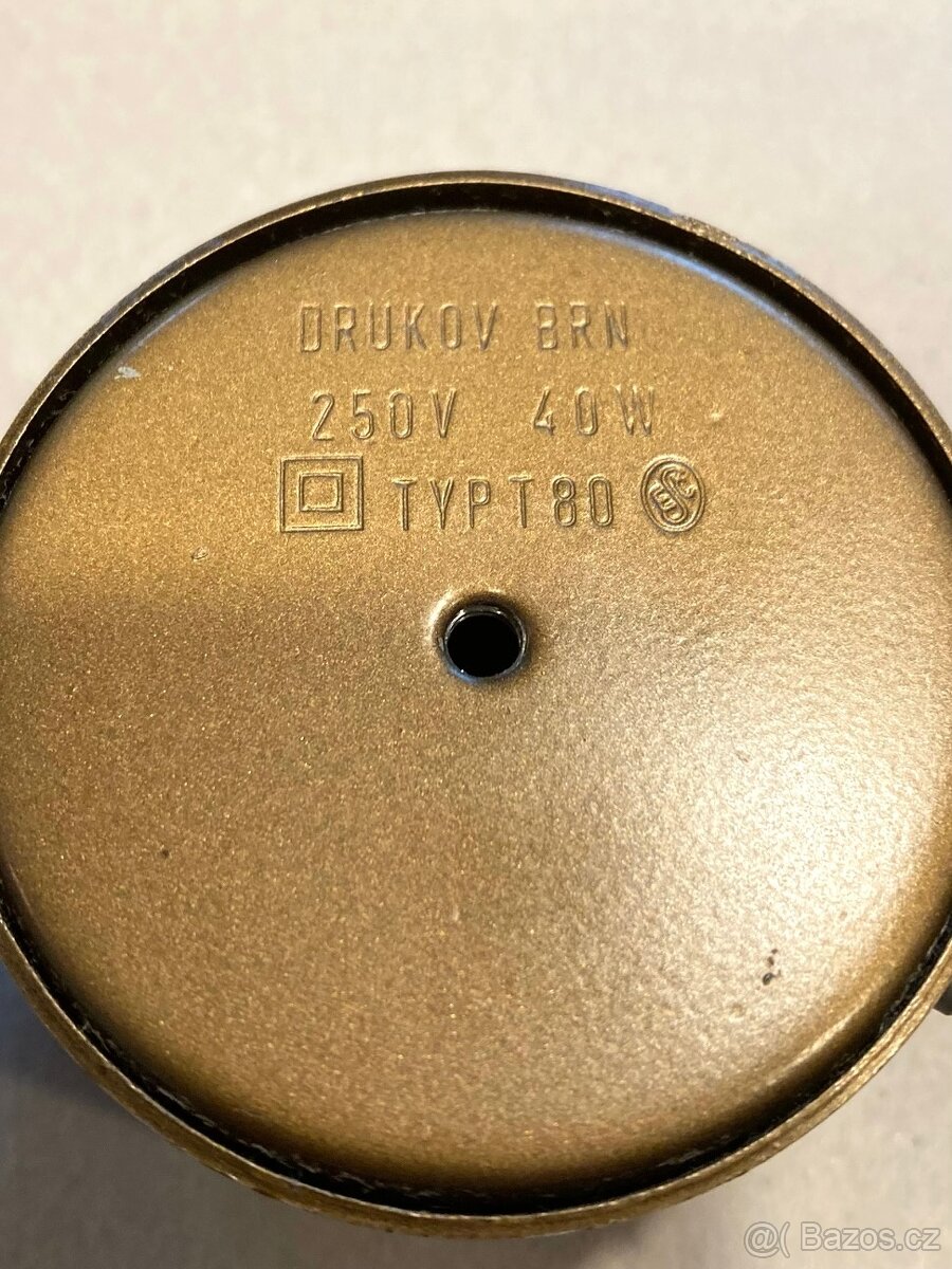 MAGNETICKÁ LAMPA TYP T 80, DRUKOV BRNO - 16