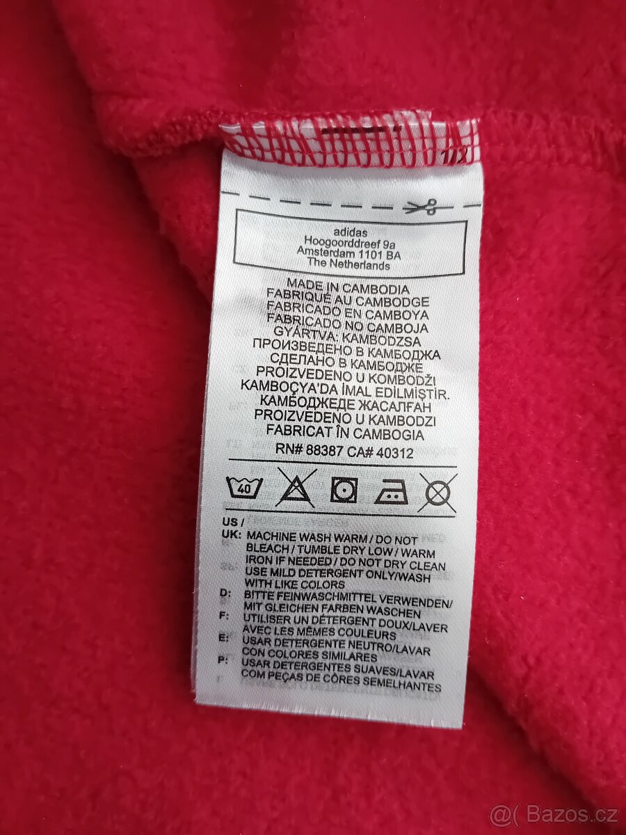 Adidas mikina unisex vel. M/L - 16