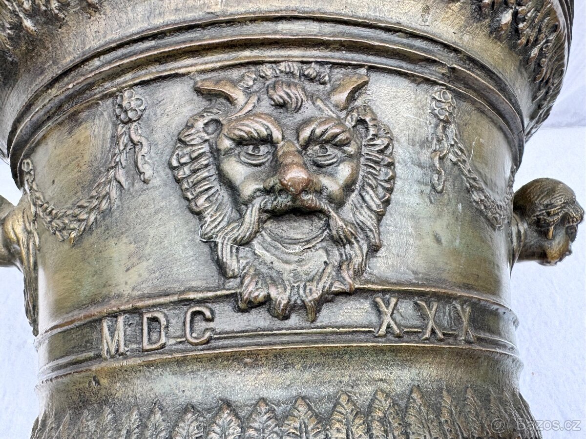 HMOŽDÍŘ BRONZ OBR UNIKÁT 13,6 kg těžký NÁDHERNÝ A JEDINEČNÝ - 16