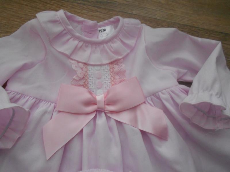 Nové španělské šaty + bombarďáčky vel.12 měs. - 16