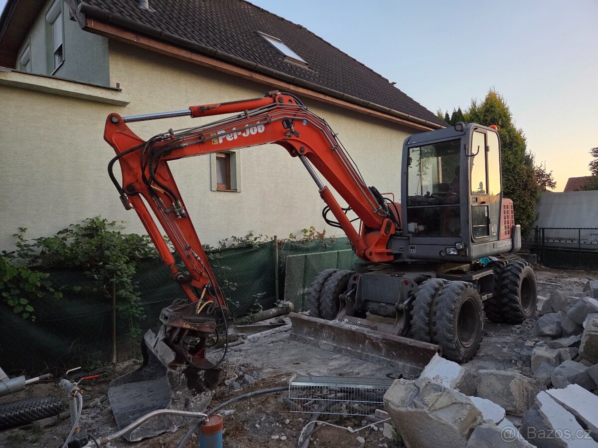 Kolový bagr Pel-Job EB706P (později Volvo EW70) odpočet DPH - 16