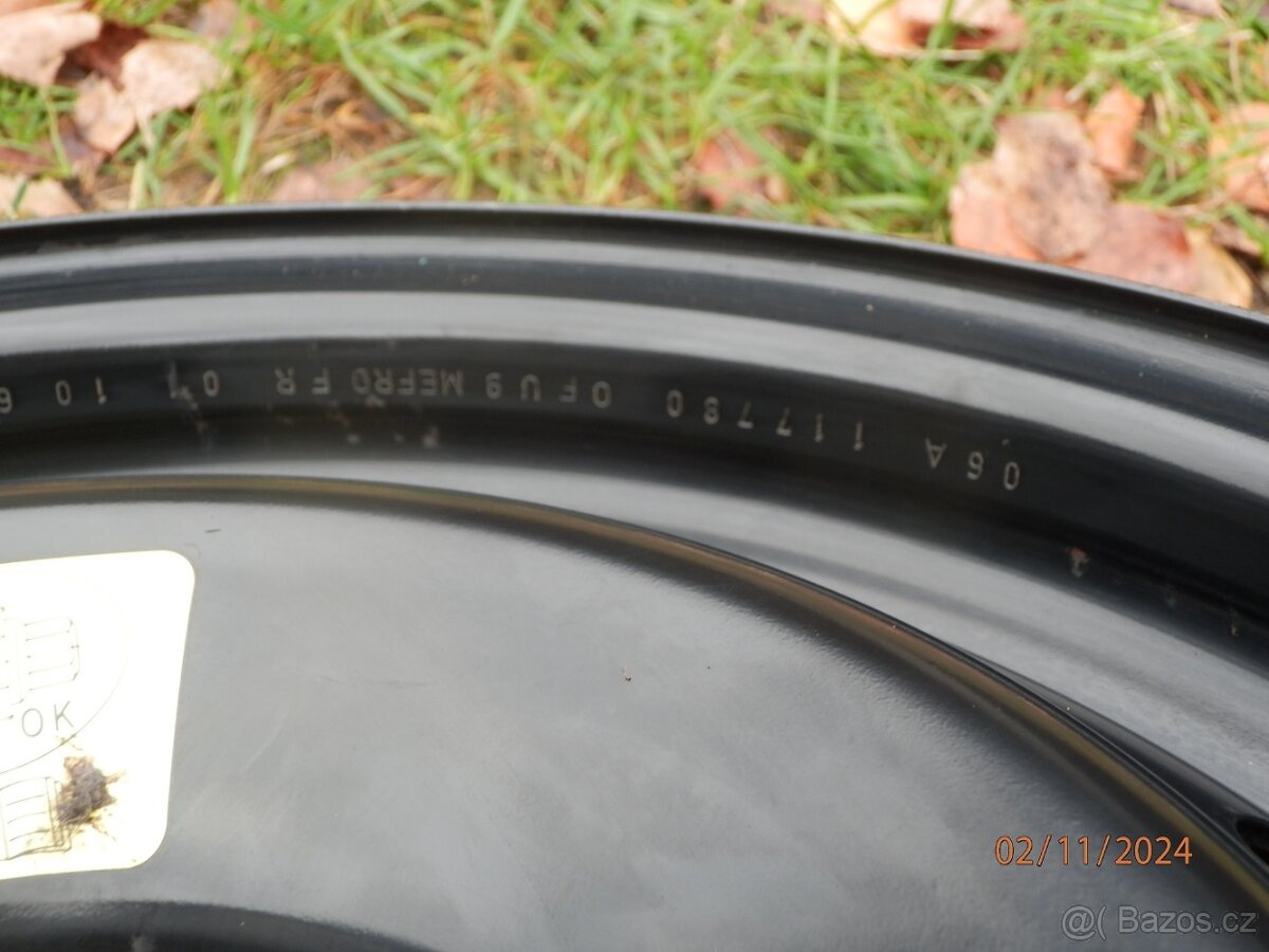 1xOriginál plechový disk na CITROEN C3 15tka Rok 2010 - 16