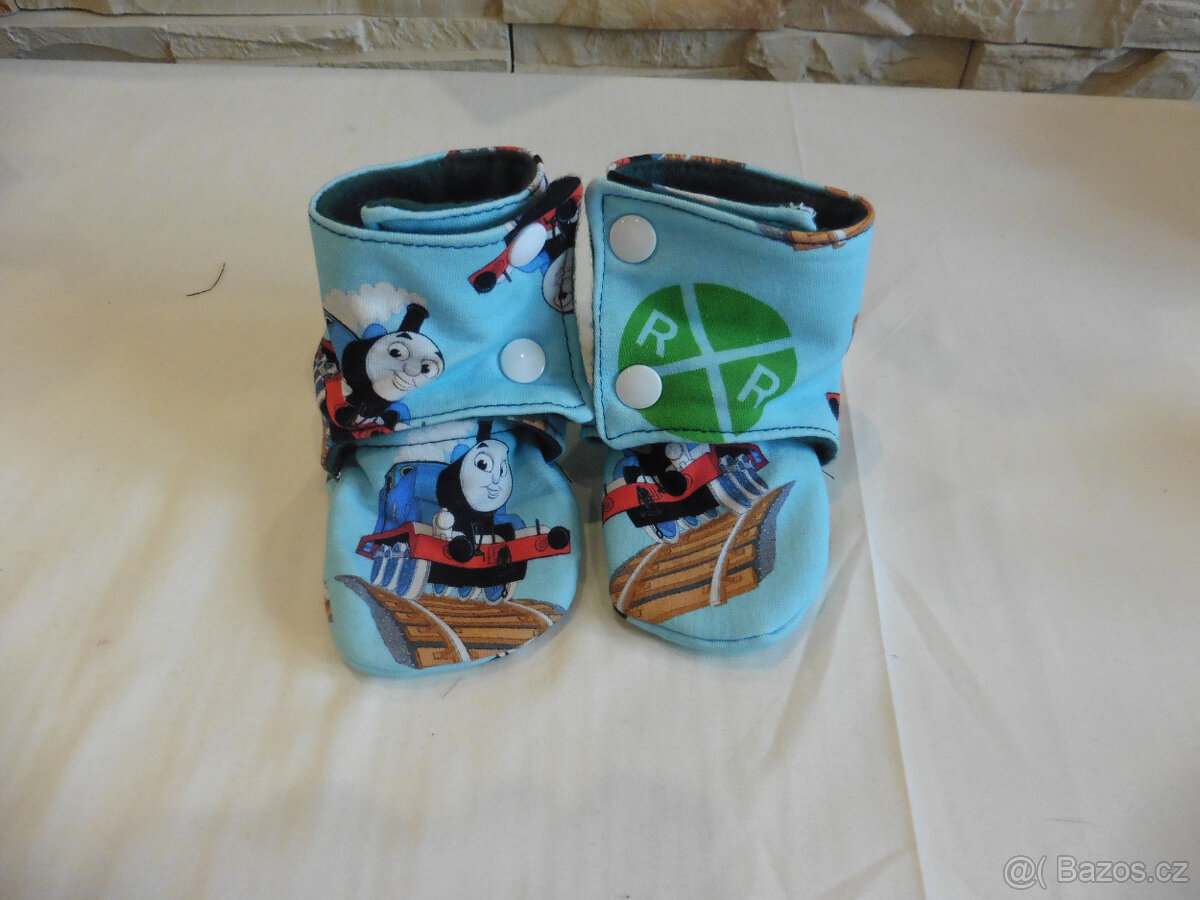 Dětské bavlněné capáčky - více velikostí a vzorů - 16