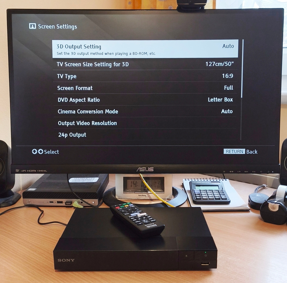 Blu-ray DVD přehrávač SONY - SUPER STAV - 16