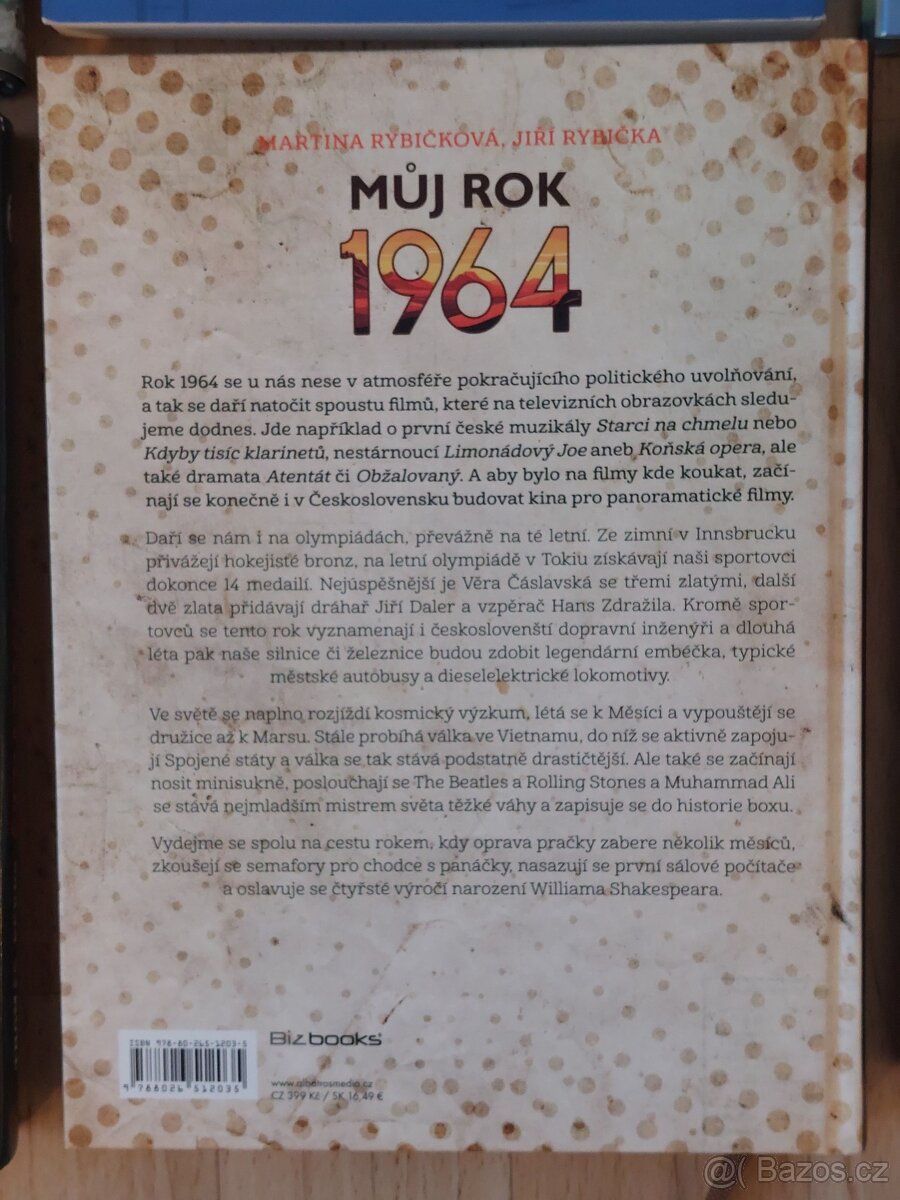 8 knih - JEDNA CENA - sk. č. 1 - 16