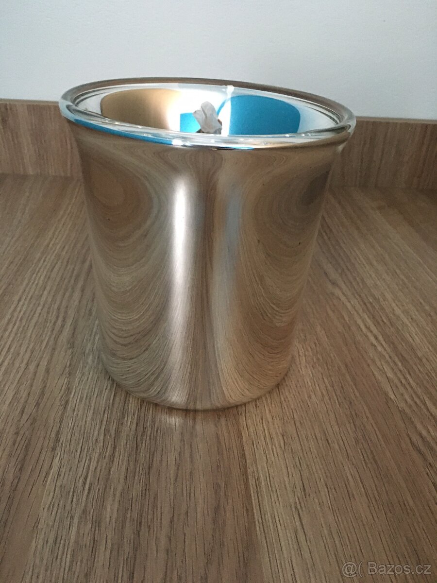 Stříbřené sklo - tzv. selské stříbro - 16