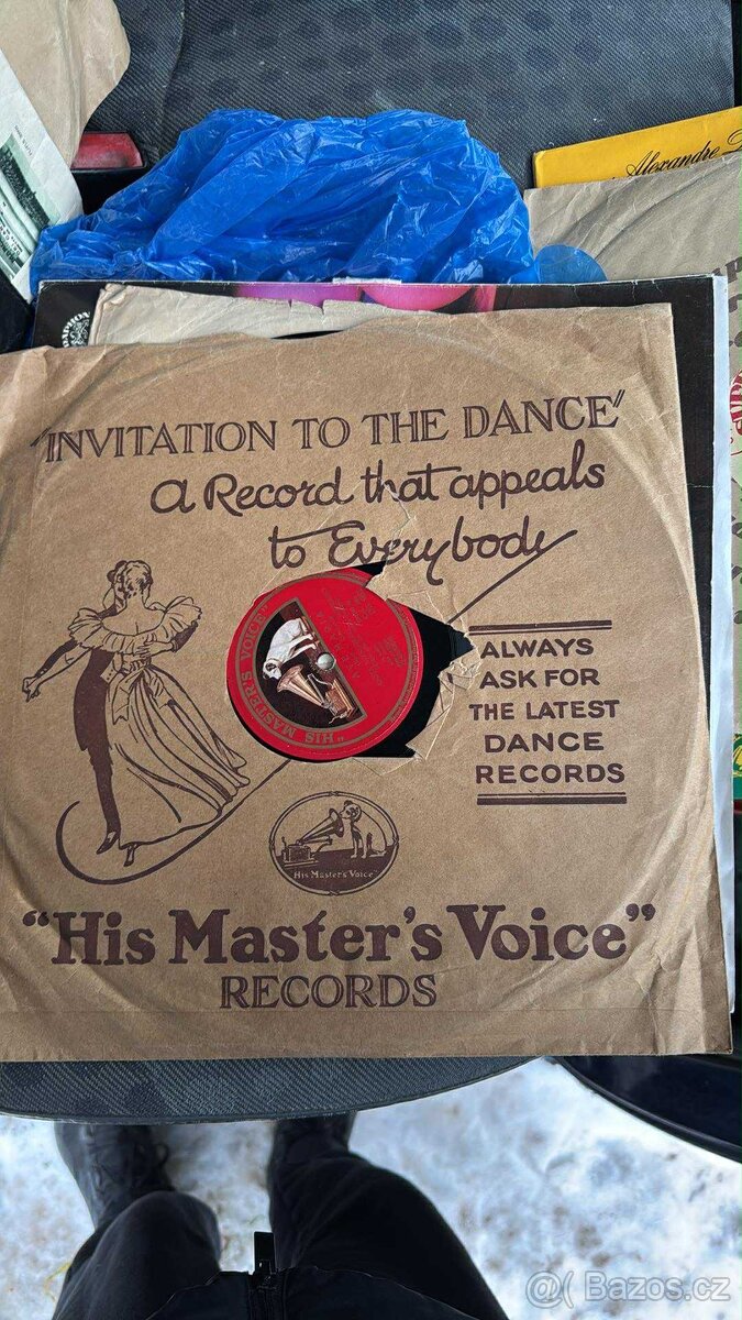 Staré gramofonové desky - 16