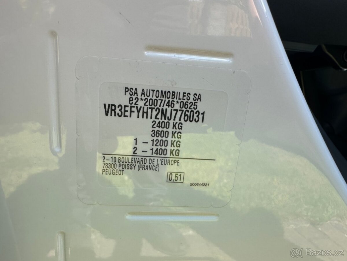 Na prodej Peugeot Partner L2 1.5Hdi 75kw - 16