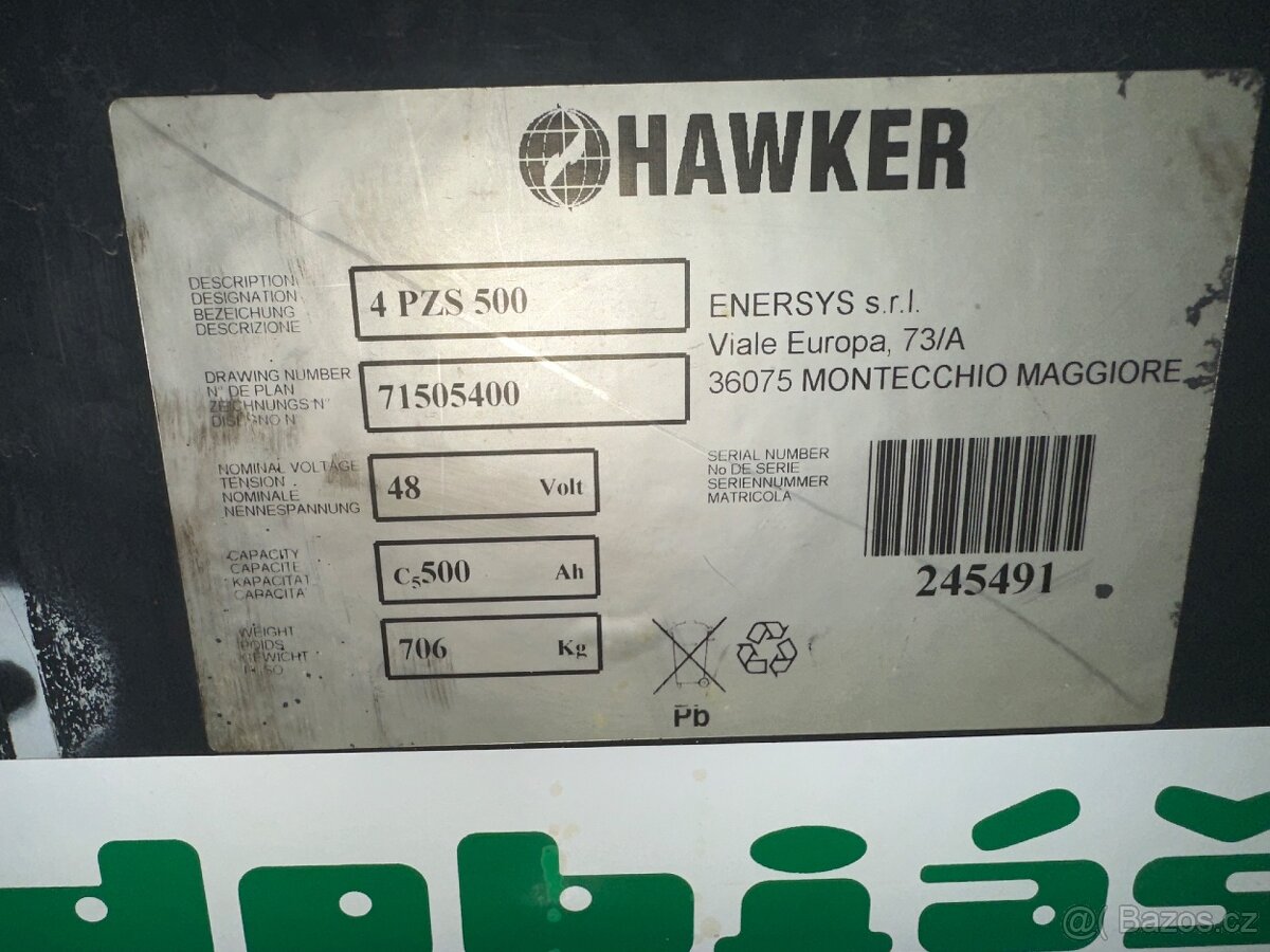 CLARK vzv bateriový vozík - 16