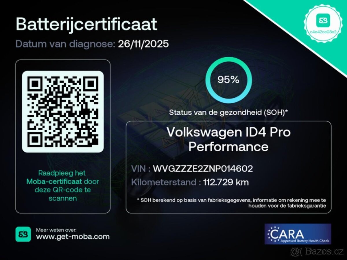 VW ID.4 Pro 150 kW / 82 kWh / SoH 95 % - 16