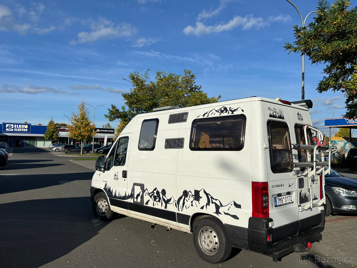 Cestovní obytná dodávka Possl 2.8HDi+Solar,Klima - 16