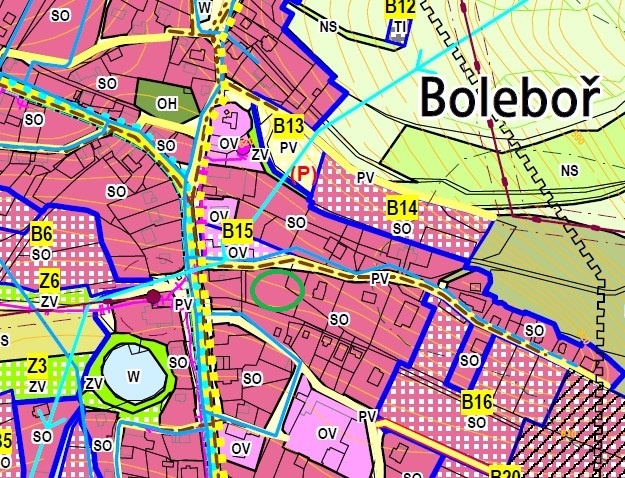 Prodej pozemků 1337 m2 - Boleboř - 16