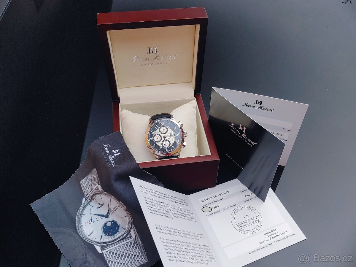 Jean Marcel, Semper Chronograph, originál hodinky - 16