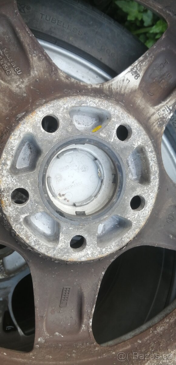 Zimní Alu kola Kia Ceed a další 5x114,3,ET 48, 6,5Jx15H2 - 16