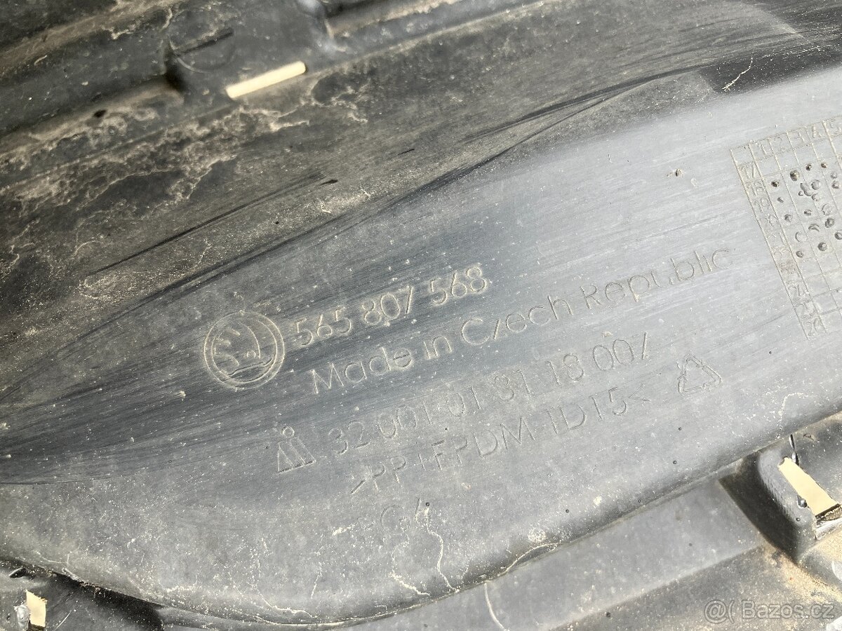 zadni naraznik skoda kodiaq spoiler difuzor - 16