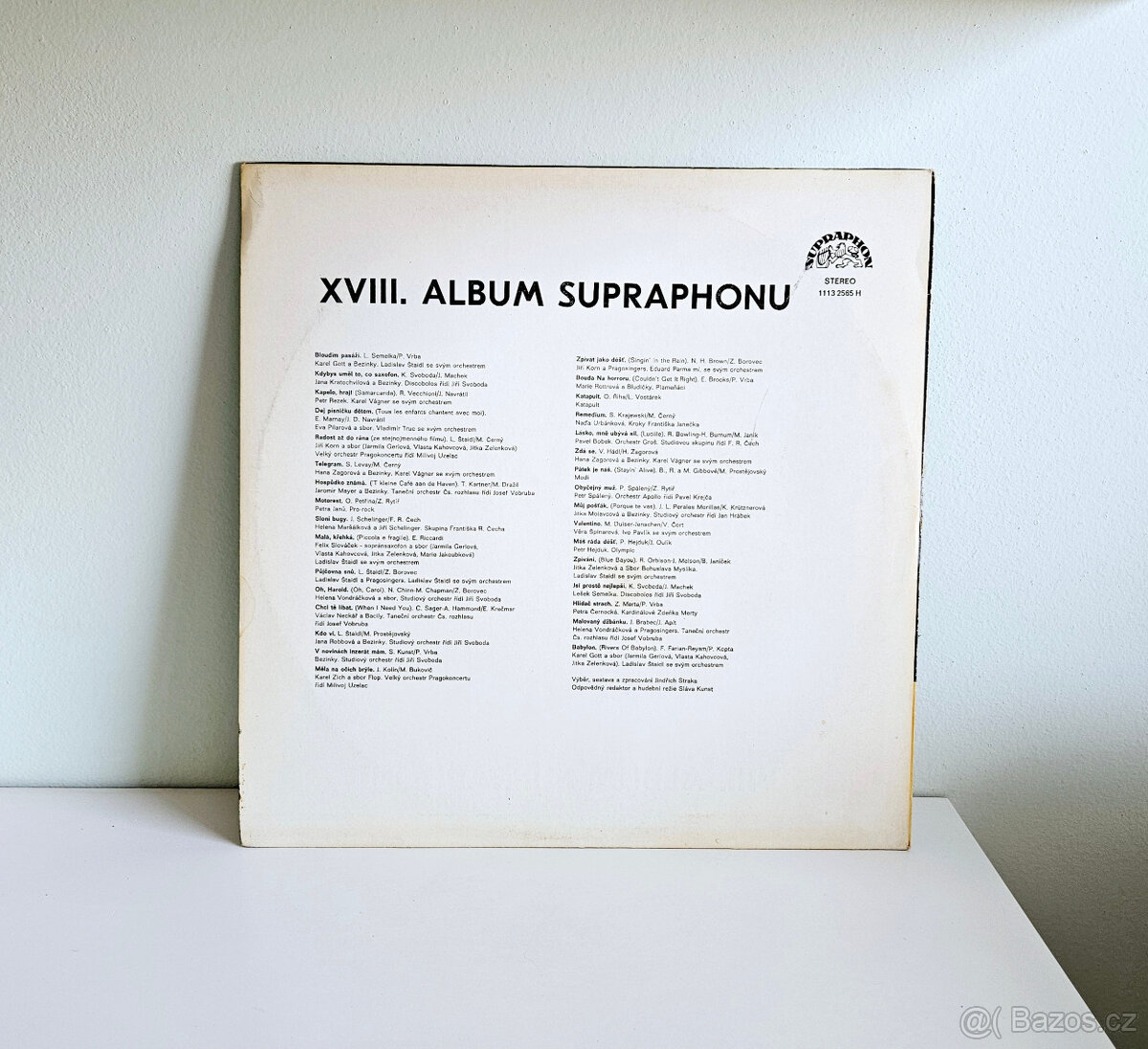 LP gramofonové desky IV - 16