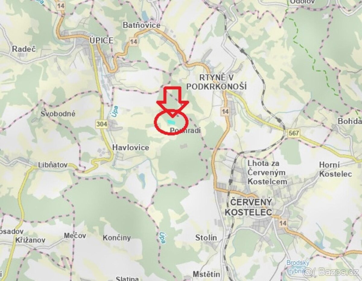 Prodej lesního pozemku k.ú. Havlovice - 16