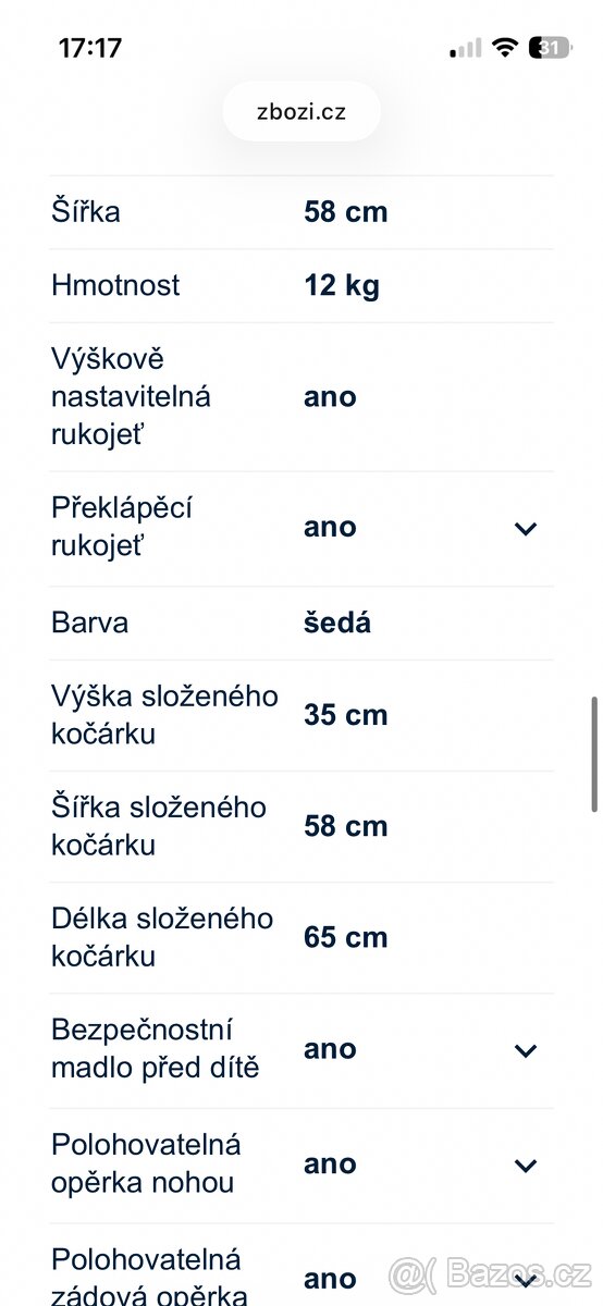 Kočárek moon resea s 2021 trojkombinace - 16