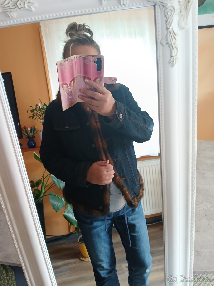 Podzimní dámská džínová bunda TCM vel.42/44 - 16