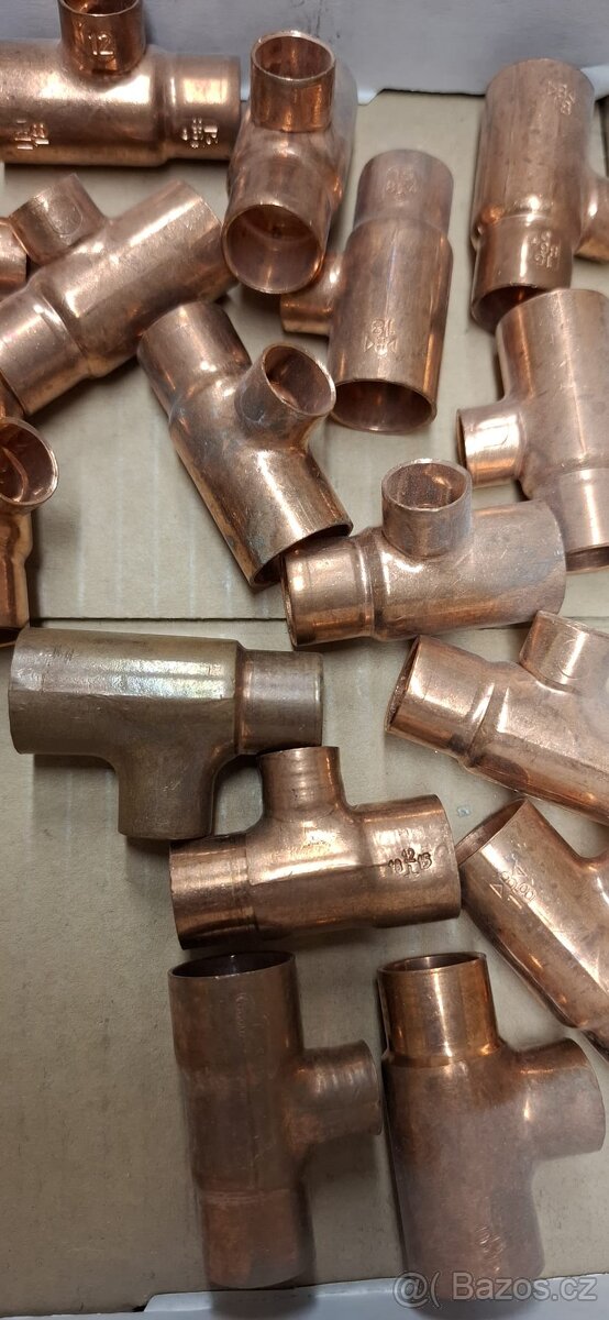 Topení,CU tvarovky D 12 - 16