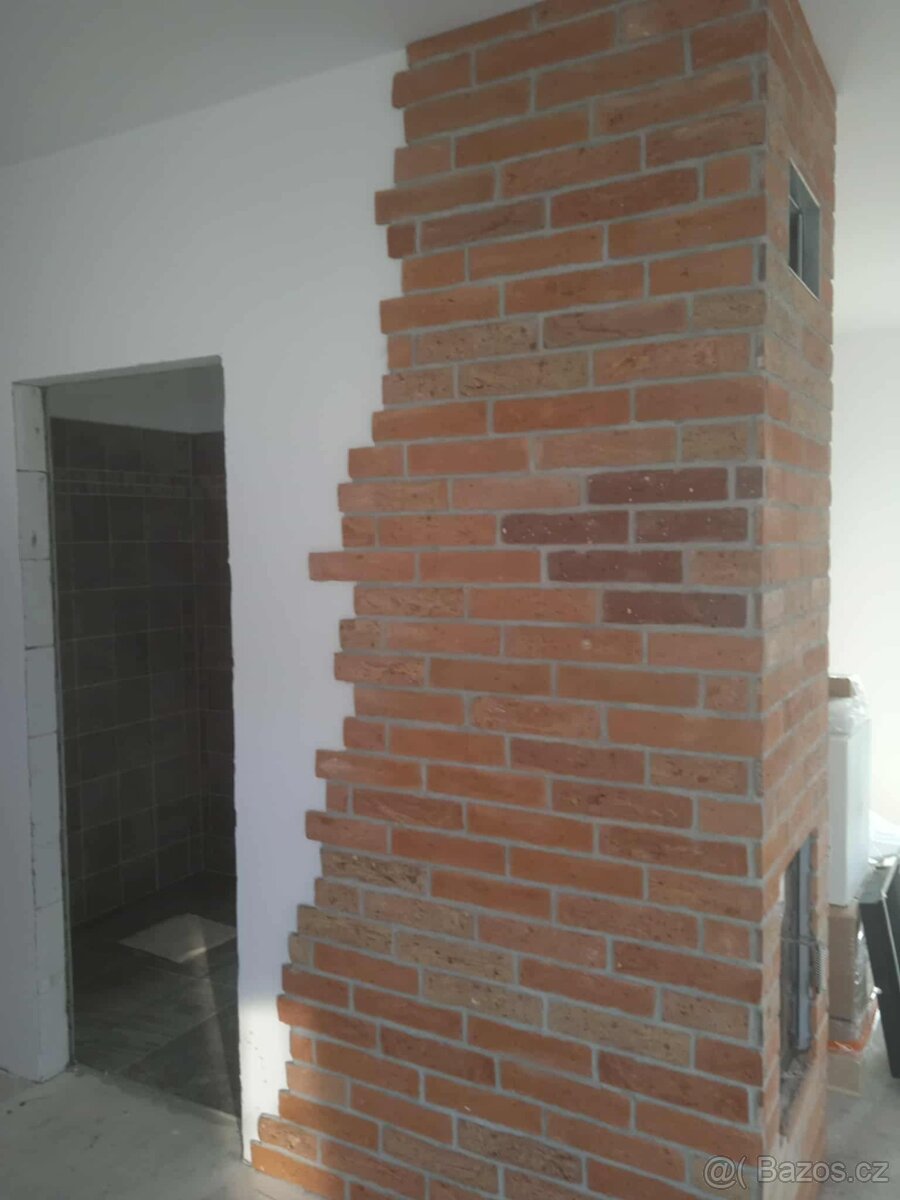 Cihlové obklady pásky z cihly r - 16