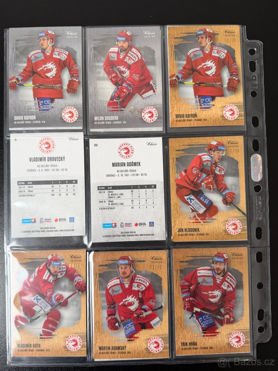Hokejové karty Hc Oceláři Třinec - 16