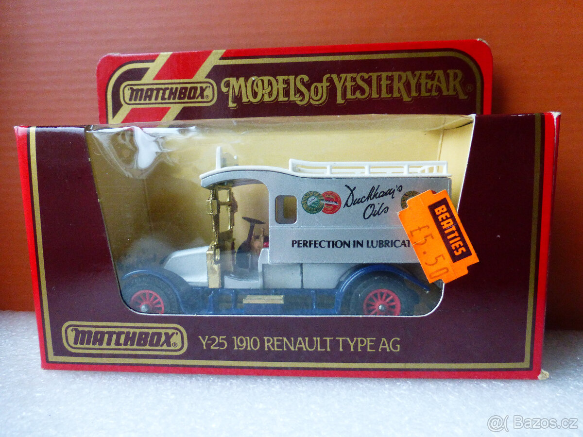 modely Matchbox yesteryear 12. - 16