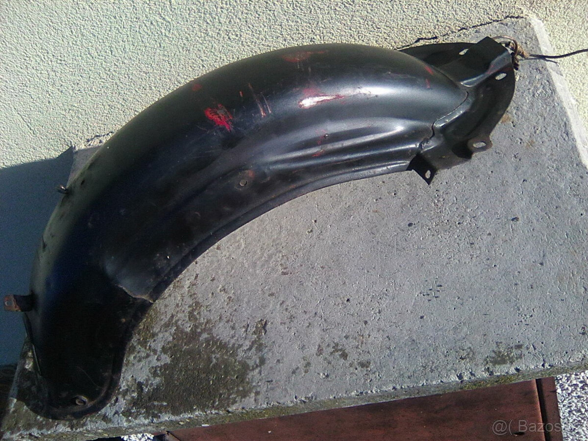 Jawa 250/350 Kývačka ND-kryty řetězu a motoru,nádrž,blatníky - 16