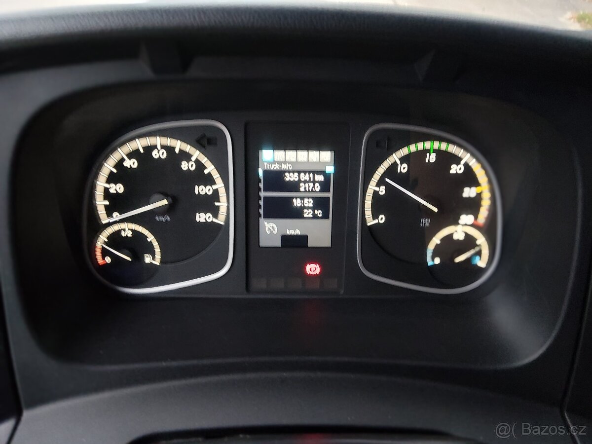 Mercedes-Benz Atego 818 - EURO 6 - skříň+ HČ - 15 palet - 16