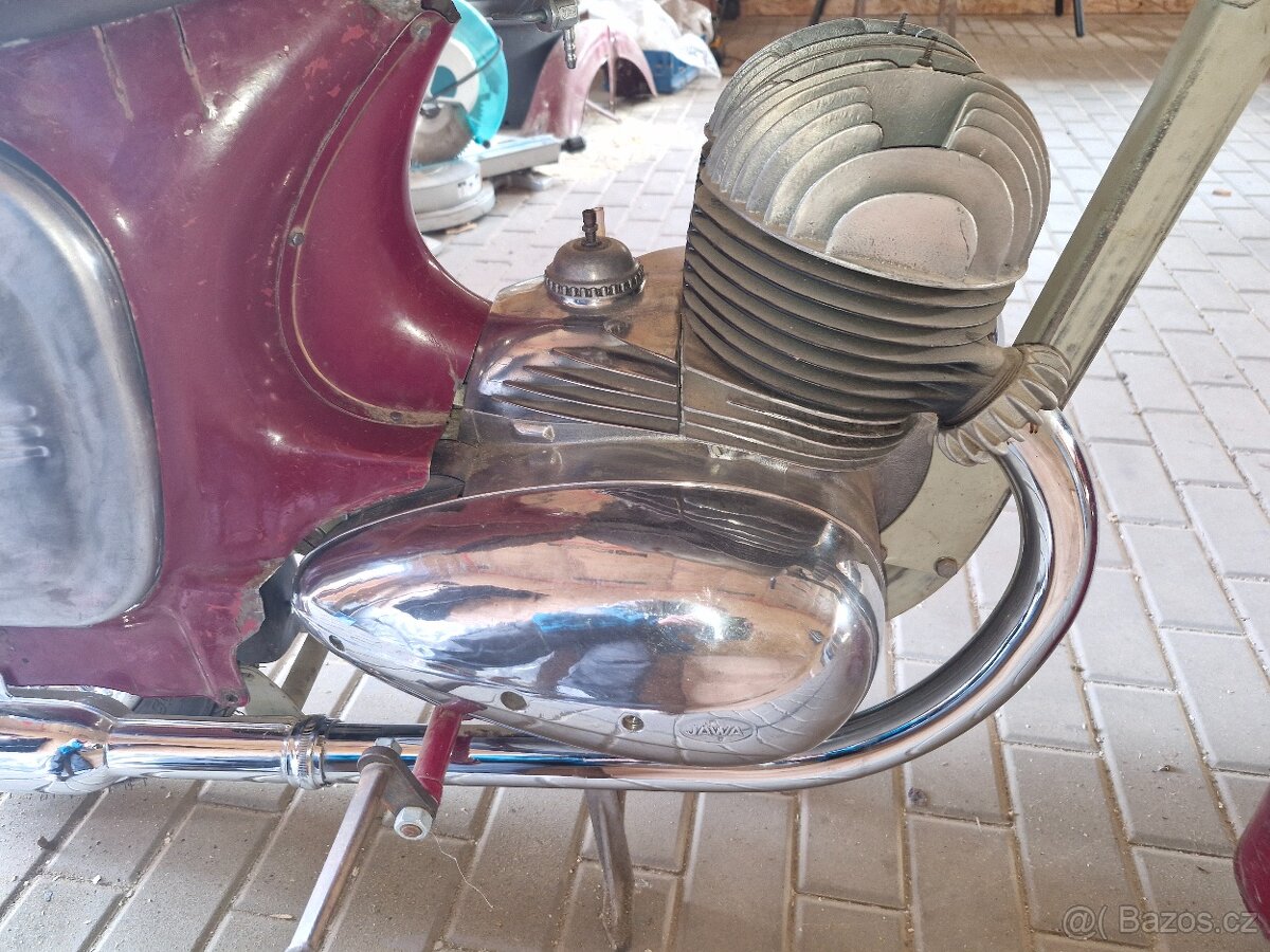 jawa 350/354 ,kývačka,bez tp rv 1958 - 16