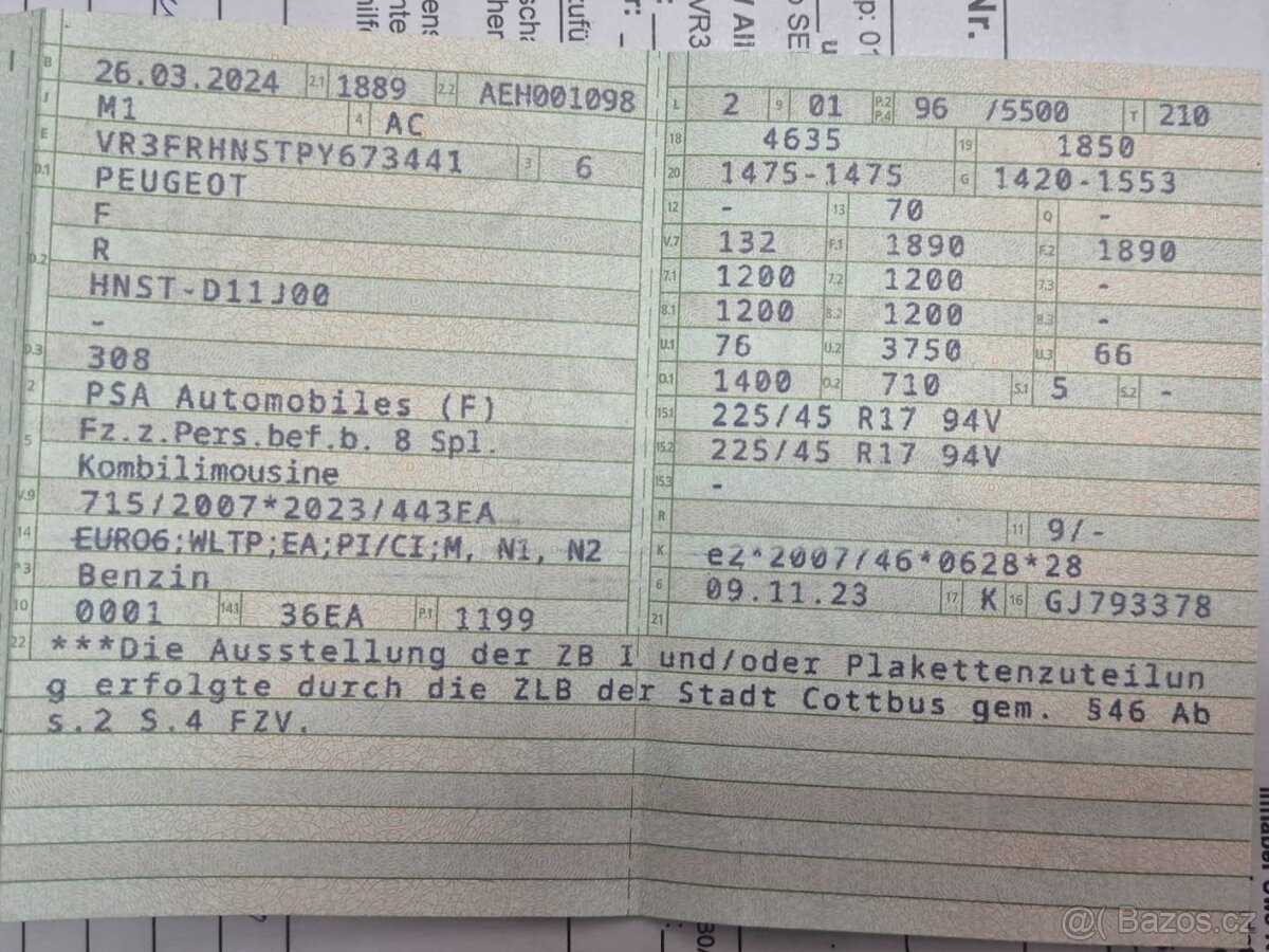 Peugeot 308 SW 1,2PT ALLURE, AUTOMAT - 16