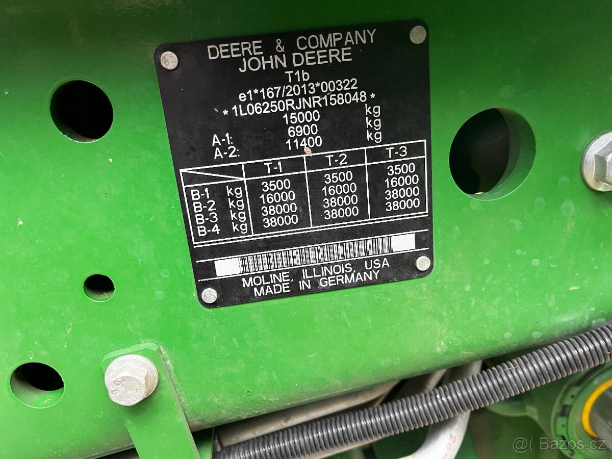 traktor John Deere 6R 250 - 16