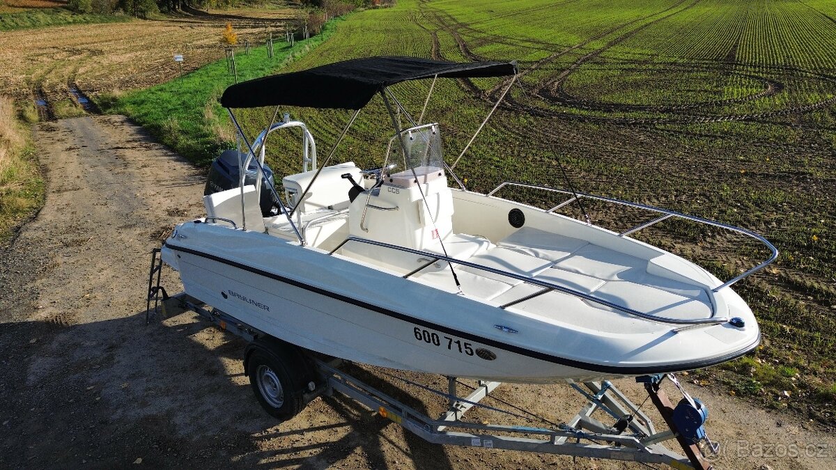 Prodám motorový člun BAYLINER CC5 + trailer - 16